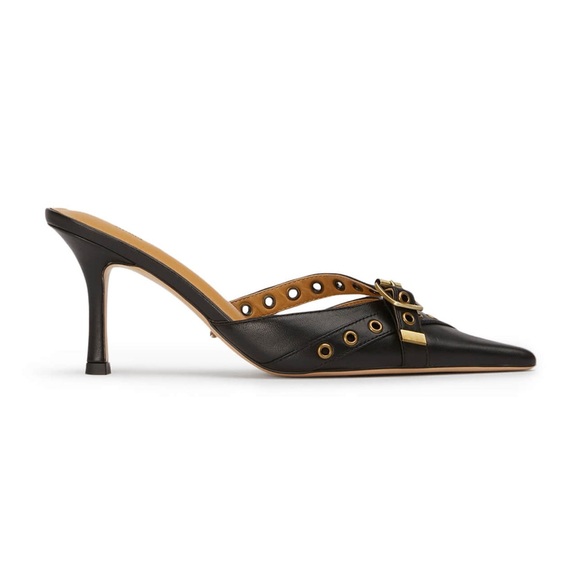 Tony Bianco Shoes - Tony Bianco Black and Tan Heels